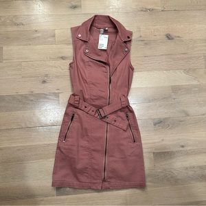NWT - H&M Pink Cargo Dress